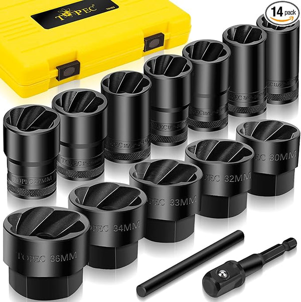 Drive Wheel Lock Removal Tool,Heavy Duty Bolt Extractor Kit-T8103