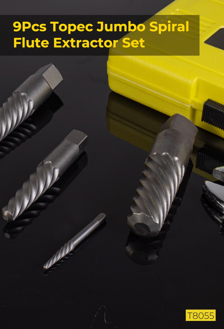 TOPEC | Wholesale Screw&Bolt Extractor Set, Drill Bit Set-TopecOffical
