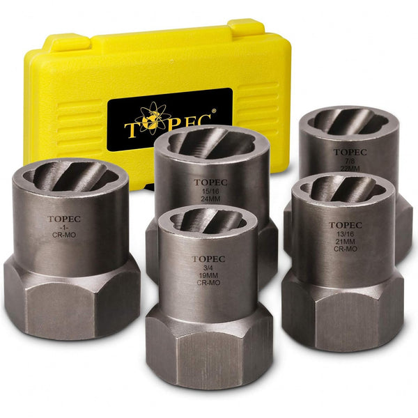 Topec 5-Piece Heavy Duty Nut Bolt Remover set-T8005